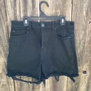American Eagle stretch black short